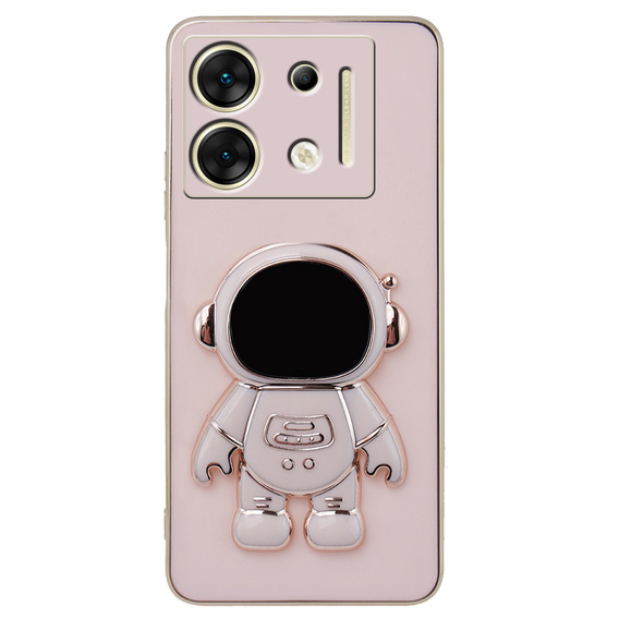 Etui do Infinix Zero 30 5G, Astronaut, różowe