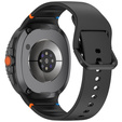 Pasek Silikonowy do Samsung Galaxy Watch 8 / 8 Classic, Czarny