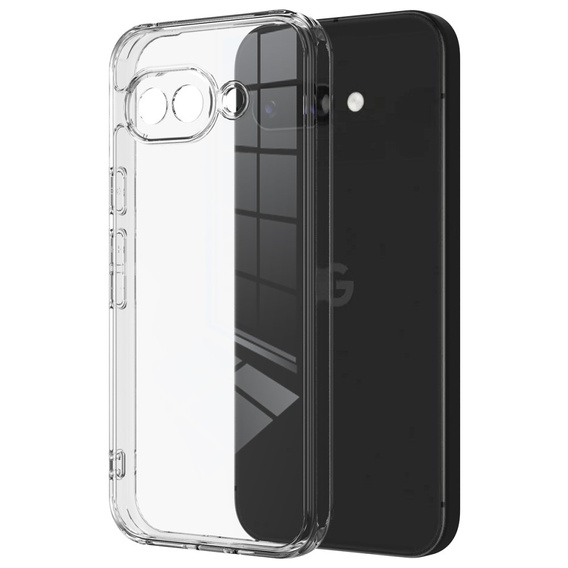 Etui do Google Pixel 9a – odporne na wstrząsy, przezroczyste
