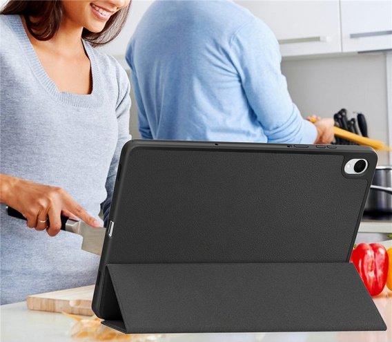 Etui do Samsung Galaxy Tab S11, Smartcase z miejscem na rysik, czarne