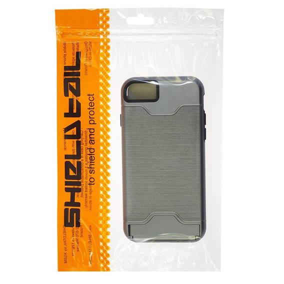 SHTL Etui Brushed KickStand Armor Apple iPhone 8/7 4.7 - Grey