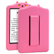 Etui do Kindle Paperwhite 4, Silicon Case Cat, Różowy