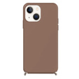 Etui INS Crossbody do iPhone 13, Brązowe