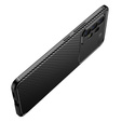 Zestaw Etui Carbon Gel do Samsung Galaxy A53 5G, Czarne + Szkło