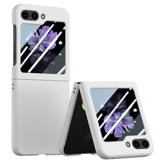 Etui do Samsung Galaxy Z Flip7 FE / Z Flip6, PC Case, białe