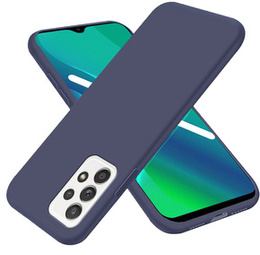 Etui cienkie do Samsung Galaxy A72 5G / A72 4G, Slim, granatowe