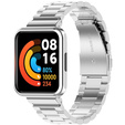 Bransoleta Stainless do Xiaomi Redmi Watch 2 Lite, Srebrny