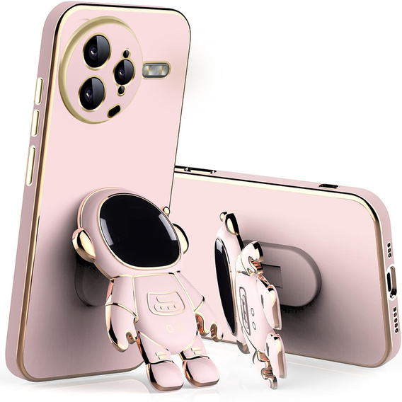 Etui do Xiaomi Poco F7 Ultra, Astronaut, różowe