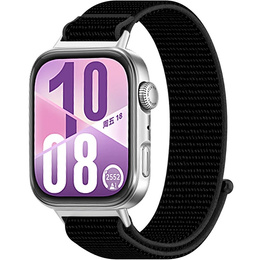 Pasek Nylonowy do Huawei Watch Fit 4 / 4 Pro / 3, Czarny