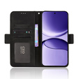 Etui z klapką do Xiaomi Poco F7, Card Slot, czarne