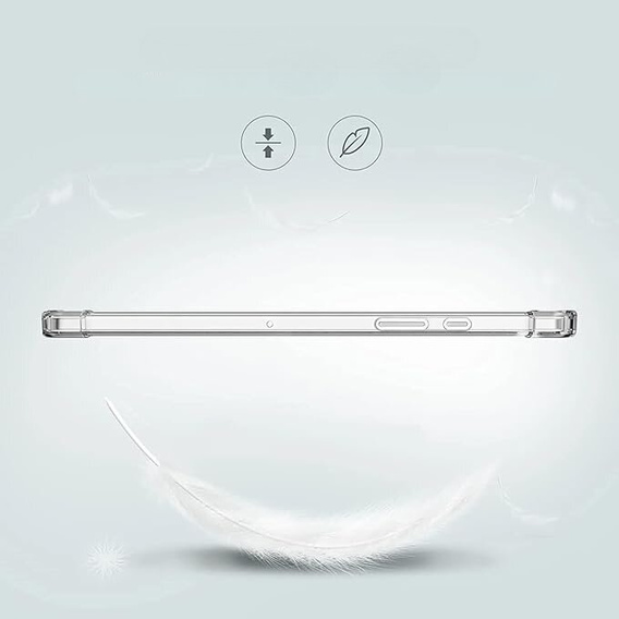 Etui do Samsung Galaxy Tab A9, Silikonowe, przezroczyste