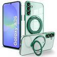 Etui Magnetyczne do Samsung Galaxy A36 5G, do MagSafe, zielone