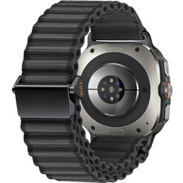 Pasek nylonowy do Samsung Galaxy Watch Ultra 47mm (2025 / 2024), Czarny