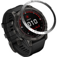 Nakładka Bezel Ring do Garmin Fenix 7X, Srebrna