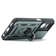 Etui pancerne do Oppo A58 4G, CamShield Slide, zielone