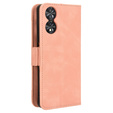 Etui z klapką do TCL 40 NxtPaper, Card Slot, różowe