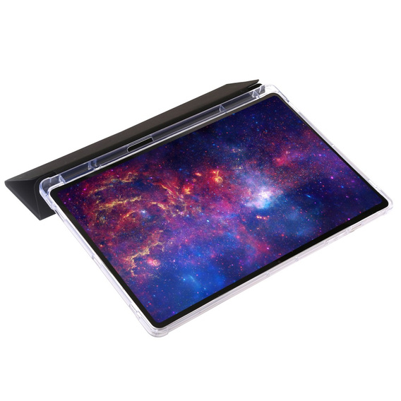 Etui do Samsung Galaxy Tab S9 Ultra, Smartcase Hybrid, z miejscem na rysik, czarne