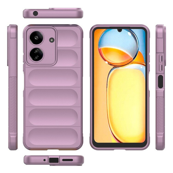 Etui do Xiaomi Redmi 13C / Poco C65, Gaming Shockproof, fioletowe