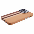 Etui do iPhone 14 Pro, Carbon Fiber MagSafe, żółte
