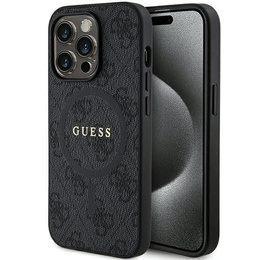 Etui GUESS do iPhone 14 Pro, 4G Ring Classic Logo, czarne