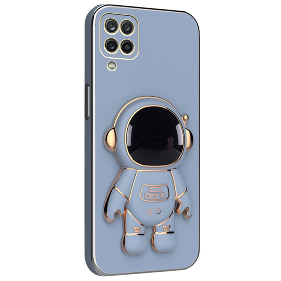 Etui do Samsung Galaxy A12 / M12 / A12 2021, Astronaut, niebieskie