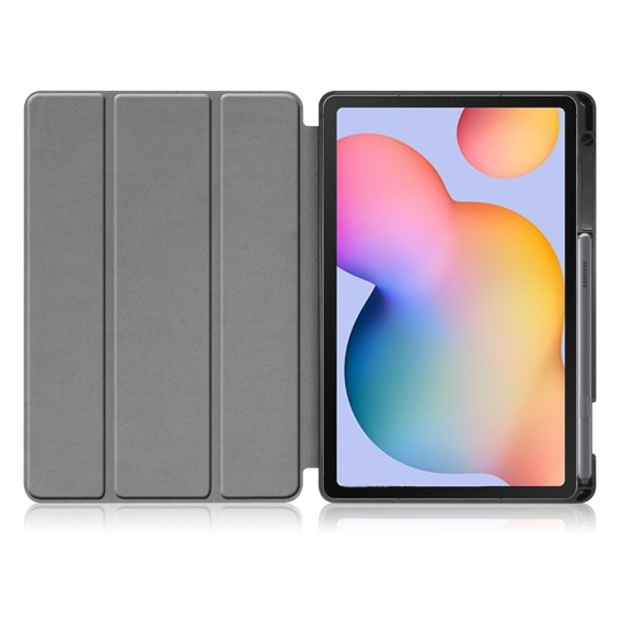 Etui do Samsung Galaxy Tab S6 Lite 10.4" 2020/2022/2024, z miejscem na rysik, szare