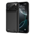 Etui z Baterią 6000mAh do iPhone 17 Pro Max, czarne