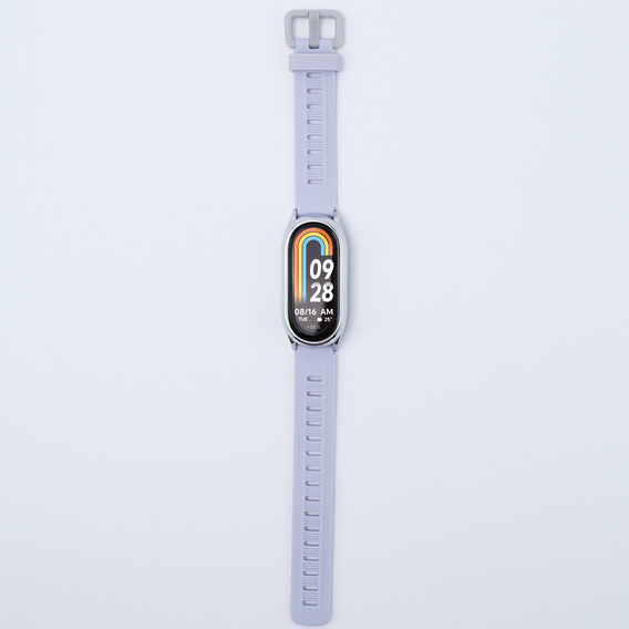 Pasek Silikonowy do Xiaomi Smart Band 10 / 9 / 8, Jasny niebieski