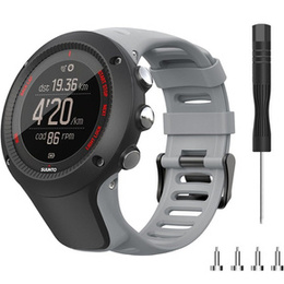 Pasek Silikonowy do Suunto Ambit 1/2/3/2S/2R/3P/3S/3R, Szary