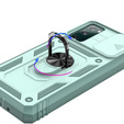 Etui pancerne do Samsung Galaxy S20 FE, CamShield Slide, zielone