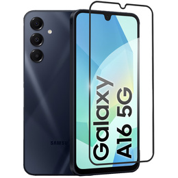Szkło Hartowane 3D do Samsung Galaxy A16 / A16 5G, czarna ramka