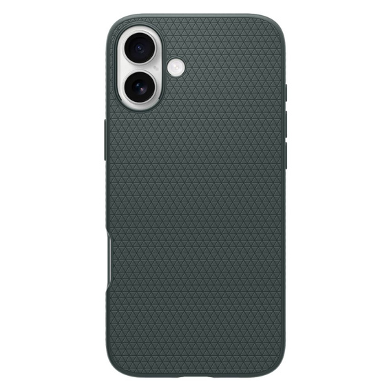 Etui Spigen Liquid Air do iPhone 16 – kolor Abyss Green + Szkło Hartowane 9H