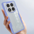 Etui do Xiaomi Redmi Note 14 Pro 5G / 14 Pro+ 5G, Shockproof, z folią, fioletowe