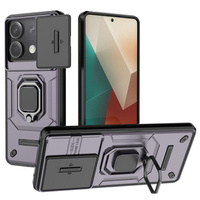 Etui KickStand Camera Lens do Xiaomi Redmi Note 13 5G, fioletowe