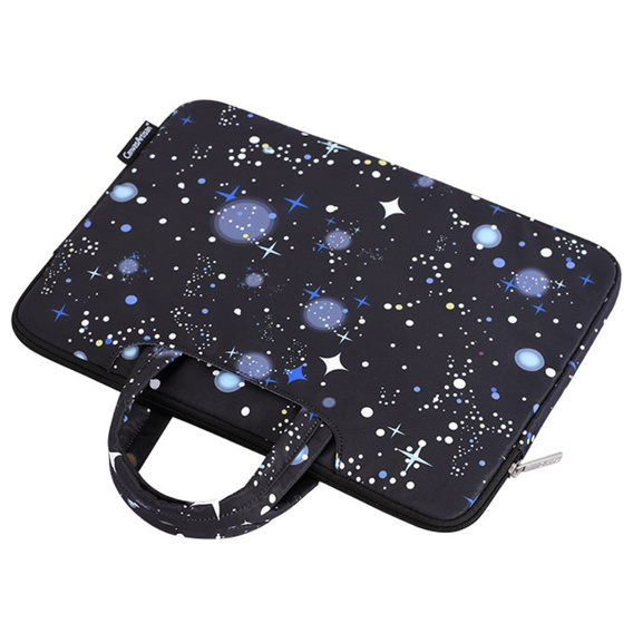Etui na Laptopa 13" z Motywem Gwiaździstego Nieba - Czarne