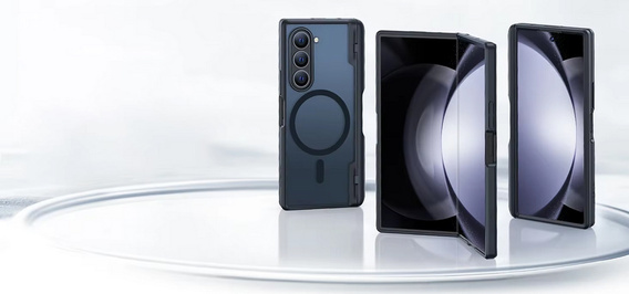 Etui do Samsung Galaxy Z Fold6 5G, Mobosi kompatybilny z MagSafe, czarne