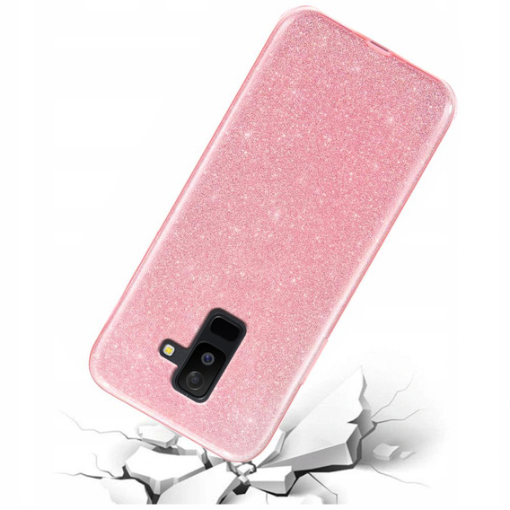 Etui Glitter Case do Samsung Galaxy A6+ Plus 2018, Pink