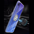 Etui do Xiaomi Redmi 7A, silikonowe z ringiem Airbag Ring, czerwone