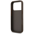 Etui GUESS do iPhone 17 Pro, Strap 4G Classic Logo, z paskiem, brązowe