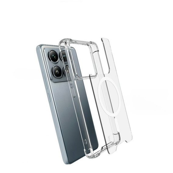 Etui IMAK do Xiaomi 14T Pro, Clear Case, do MagSafe, przezroczyste