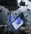 Etui pancerne do Samsung Galaxy Z Flip7 FE / Z Flip6, Dexnor, granatowe