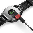 Mini złącze / Adapter Lightning do zegarków Garmin, Czarny/Czerwony