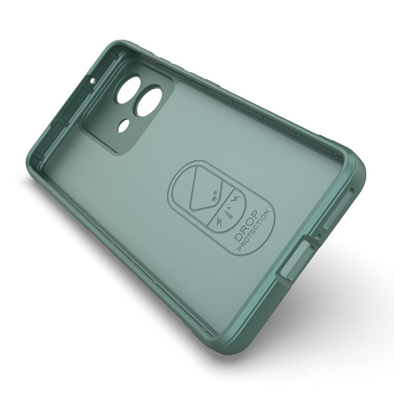 Etui do Motorola Edge 40 Neo, Gaming Shockproof, zielone