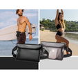 2x SPIGEN A620 Uniwersalna Wodoodporna Saszetka Waist Bag, Black