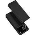 Etui z klapką Dux Ducis do iPhone 17 Pro, Skin Pro, czarne
