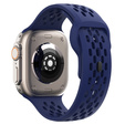 Pasek Silikonowy do Apple Watch 1/2/3/4/5/6/7/8/9/10/11/SE Ultra 1/2/3 42/44/45/46/49mm, Granatowy