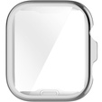 2w1 Etui z Osłoną na ekran do Huawei Watch Fit 4, Srebrne