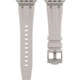 Pasek Silikonowy do Apple Watch 1/2/3/4/5/6/7/8/9/10/11/SE Ultra 1/2/3 42/44/45/46/49mm, Beżowy