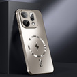 Etui do Oppo Reno 14, do MagSafe, z ochroną aparatu, złote