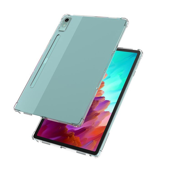 Etui do Lenovo Tab P12, Silikonowe, przezroczyste